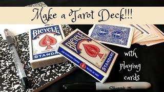 DIY Tarot Deck  How to Make Your Own Using Two Decks of Playing Cards and a Sharpie