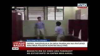 Bullying incident sa Ateneo de Manila kinondena ng DepEd at Phil. Taekwondo Association