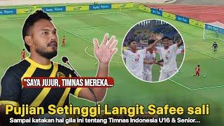  SAMPAI MERINDING DENGARNYA ‼️ Pujian Tulus Legenda Malaysia Safee sali sebut Timnas begini..