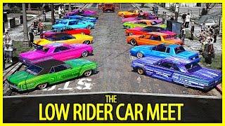 GTA 5 - The Low Rider Car Meet  GTA V PC Editor