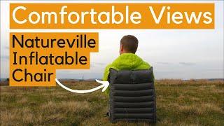 Natureville inflatable camping chair First Impressions