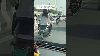 OLA S1 PRO पर FULL मोज़ लेता चल रहा है  ROAD PER NO  PUBLIC PLACE पर illegal काम no गालिया 