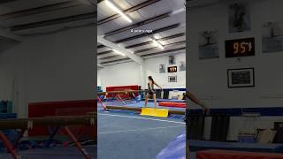 Then vs now gymnastics part 5 #gym #flip #fitness #gymnast #fyp