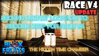 HIDDEN LOCATION FOR SECOND STEP FOR RACE V4 FOUND  BLOX FRUITS