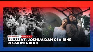 Selamat Joshua Suherman dan Clairine Clay Resmi Menikah