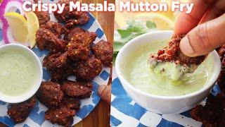 Yummy Masala Mutton Fry Recipe 