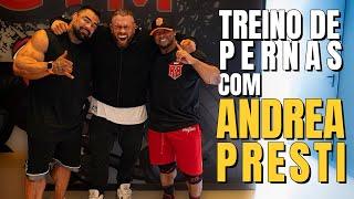 LEG DAY EM MILÃO COM ANDREA PRESTI E RUDE BOY