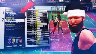 THIS POST SCORER BUILD IS A GLITCH NO ONE CAN GUARD ME - NBA 2K19