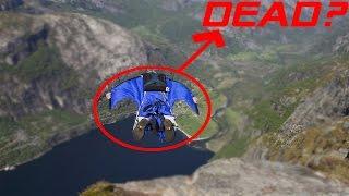 WINGSUIT DEATH ON 3000FT DROP CAPTURED ON GOPRO