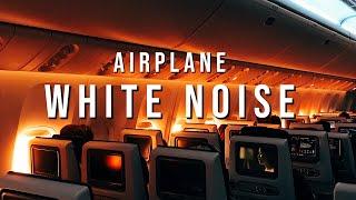 Airplane White Noise  Sleep Study Focus  10 Hour Plane Sound