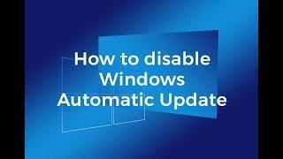 how to disable windows 10  automatic updates permanently TECH JATIN