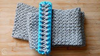 How to Loom Knit a Scarf  Easy Pattern for Beginners  The Sweetest Journey