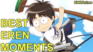 FUNNIEST EREN YEAGER MOMENTS EVER  Attack on Titan Junior High  Funny Anime Moments