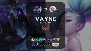 Vayne ADC vs Seraphine - EUW Grandmaster Patch 14.3