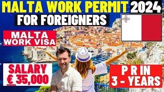 Malta Work Visa Process 2024 Types of Matal Work Permits Requirements Malta Work Permit 2024