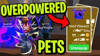 I GOT THE NEW *OP* VOID DOUBLE MOON...  ROBLOX SABER SIMULATOR