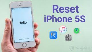 How to Reset iPhone 5S with or without iTunes 4Ways