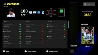Maradona Training Guide  eFootball 2024 Season 7