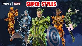 Fortnite Chapter 5 Season 4 Super Level Styles...