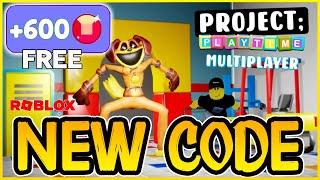 NEW WORKING CODE for ⭐PROJECT PLAYTIME MULTIPLAYER ⭐ 600 Gems ⭐ Roblox 2024 ⭐ June 30