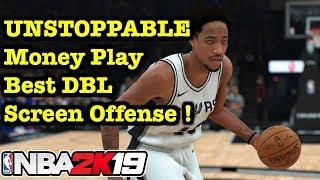 NBA 2K19 How to Score Easy Points Tutorial Best Offense 2K19 Money Plays #22