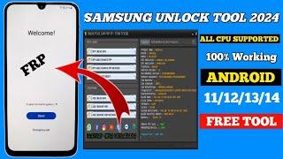 SAMSUNG FRP BYPASS OFFLINE TOOL2024  UNLOCK ANDROID 131211 Enable Adb Fail Fix  100% Working