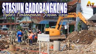 STASIUN GADOBANGKONG‼️Update Pembangunan Stasiun Baru Gadobangkong hunting bersama @iyansopyan3661