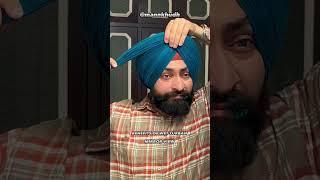 Benefits Of Wet Turban  Best Trick For Full Voile Turban  Wattan Wali Pagg Video  Mann Khudh