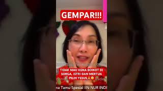 GEMPAR PILIH YESUS BIAR TIDAK KENA BOIKOT MASUK SORGA