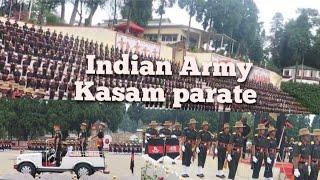 1June 2024#IndianArmy#Kasamparade..#ARCShillong.