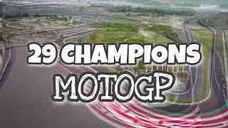 Champions MOTOGP 1949 - 2022 29 Rider