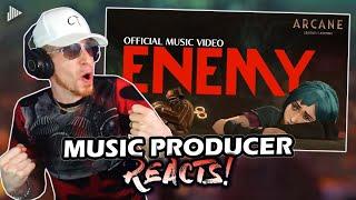 Music Producer Reacts to Imagine Dragons & JID - Enemy  Arcane OST