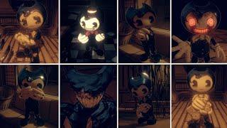 ALL Bendy Cutscenes UPDATED - Bendy And The Dark Revival 2022