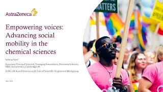 Empowering voices – Advancing social mobility in the chemical sciences