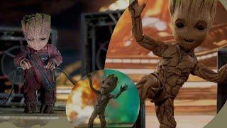 Baby Groot Dancing  Guardians of the Galaxy Vol  2  Angry Groot 