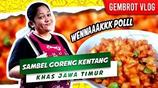 SAMBEL GORENG KENTANG khas JAWA TIMUR  ala TKW TAIWAN