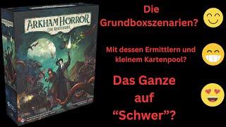 Arkham Horror LCG - Ankündigung einer Grundbox-Herausforderung