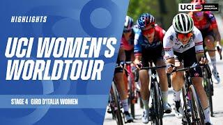 Giro d’Italia Women - Stage 4 Highlights  2024 UCI Womens WorldTour