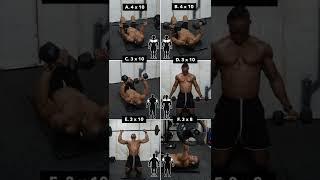 Push Workout Dumbbells Barbell & No Bench