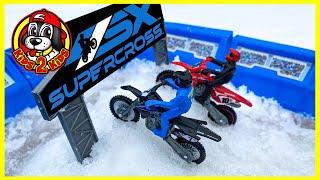 2022 SUPERCROSS TOYS RACE IN THE SNOW