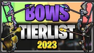 2023 UPDATE Ranking EVERY BOW in Fortnite Save the World Bows Tier List