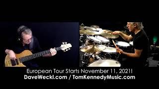 The Dave WecklTom Kennedy Project European Tour November 2021 Promo