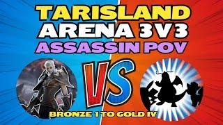 Tarisland  3v3 Arena  Shadow Swordsman Duel Spec  Asia 3  Bronze I to Gold IV - Rank 17 78% WR