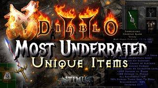 10 Most Underrated Unique Items - Diablo 2 Resurrected