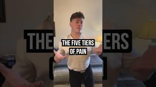 The Five Tiers of Pain  #shorts #comedy