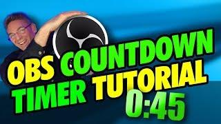 OBS Countdown Timer