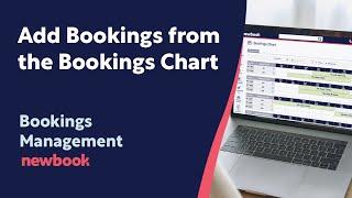 How to add Bookings from the Bookings Chart