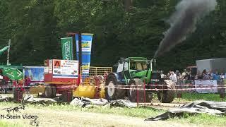 Tractor Pulling  Trecker Treck Adelshofen 2024 Klasse 5 bis 7 viel RAUCH  KRACH und FREUDE SOUND