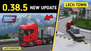 New Big Update 0.38.5 - Alp Mountain Roads Tunnel Added and Twisty Roads in Truckers of Europe 3