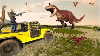 Dino Hunter Shooting Games 3D - Dinosaur hunting Gameplay HD